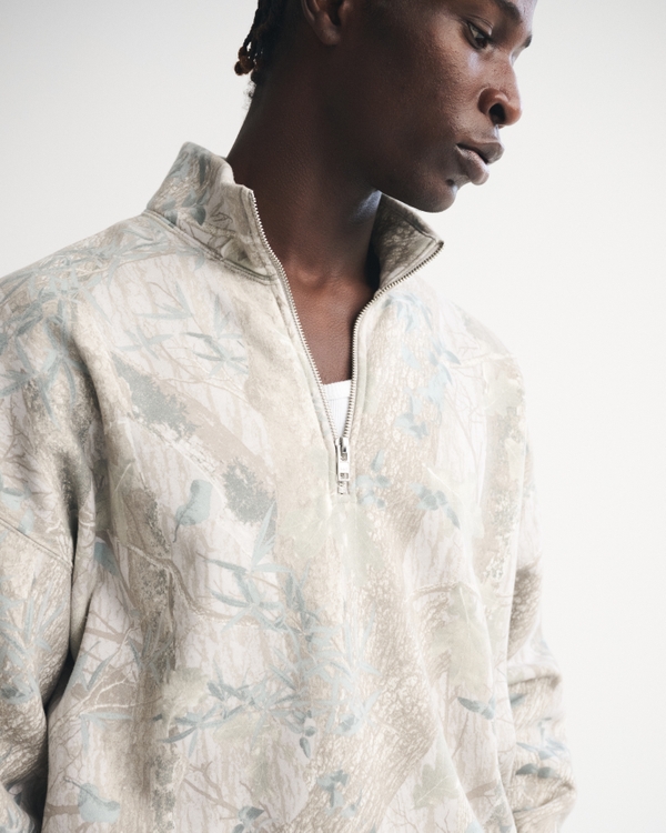 Essential Half-Zip Sweatshirt