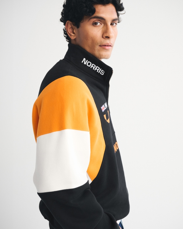 McLaren Graphic Half-Zip Sweatshirt, Black view 2