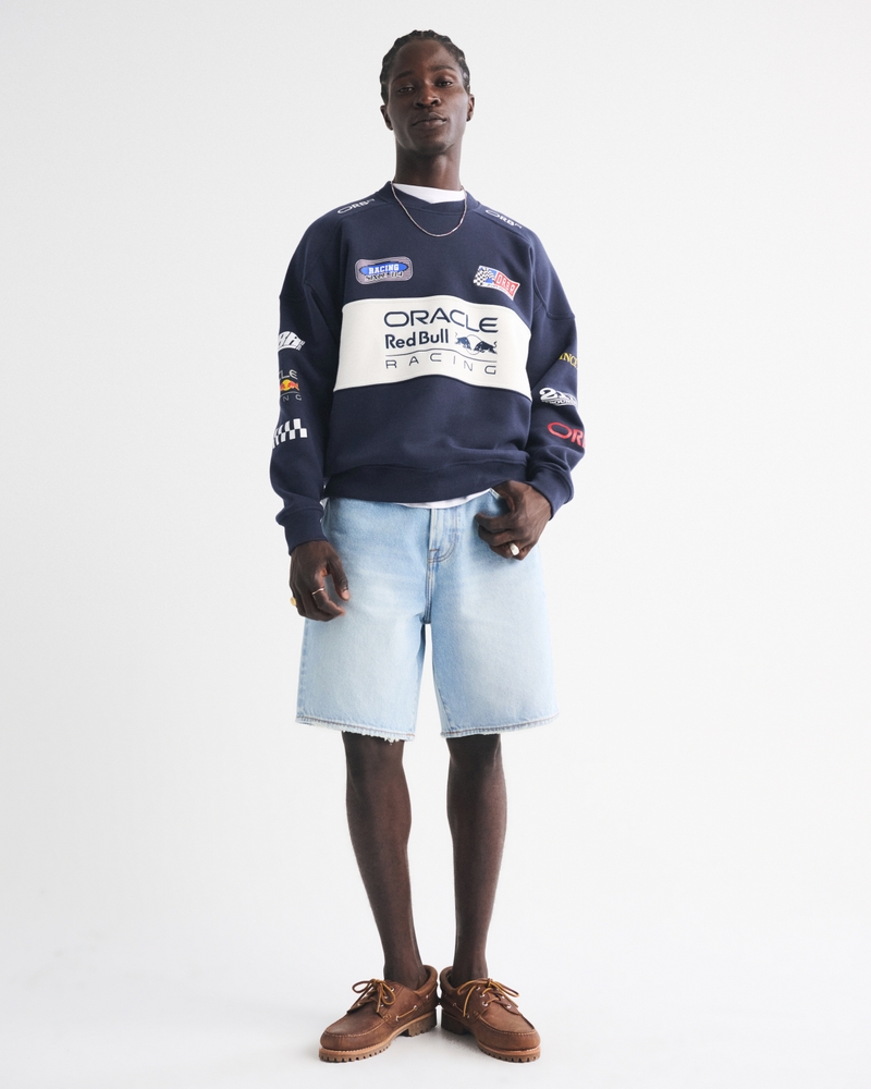 Men's Oracle Red Bull Racing Graphic Crew Sweatshirt | Men's Sale