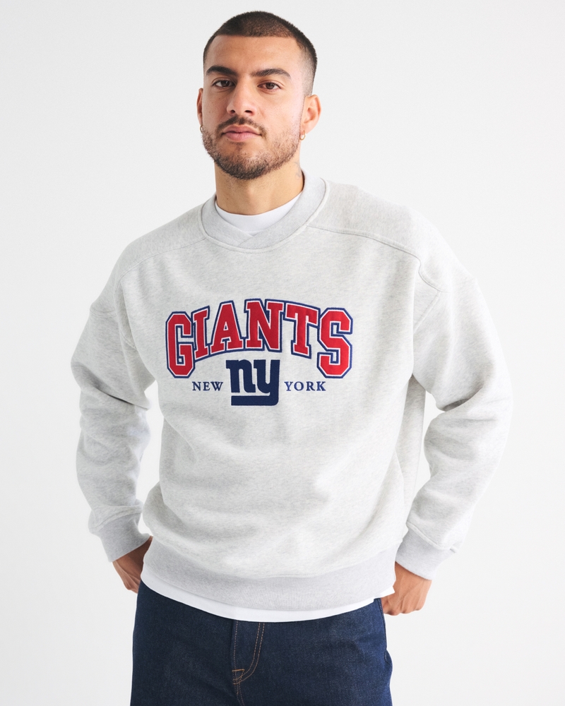 New York Giants Graphic Crew Sweatshirt