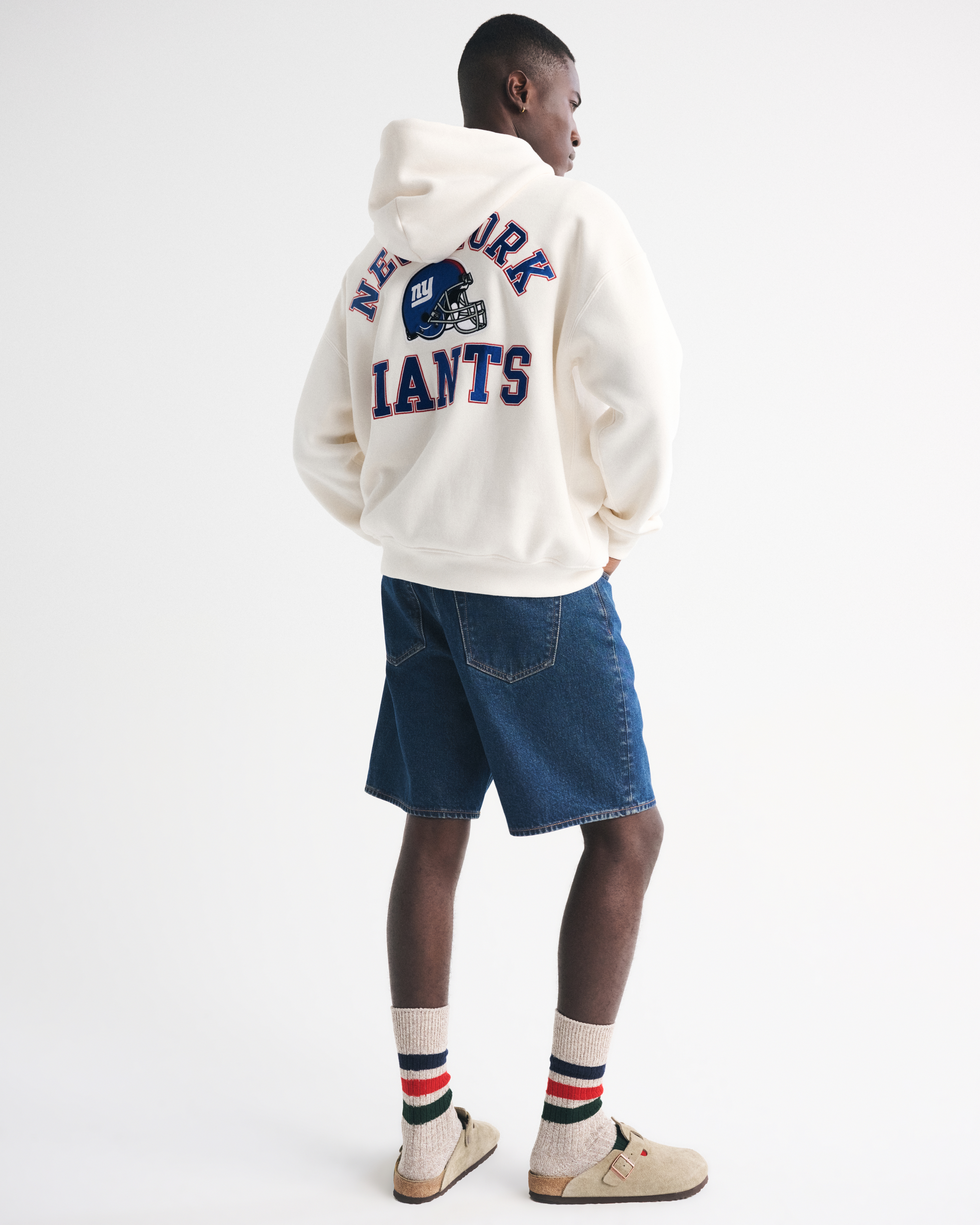 Men's New York Giants Graphic Popover Hoodie | Men's Tops