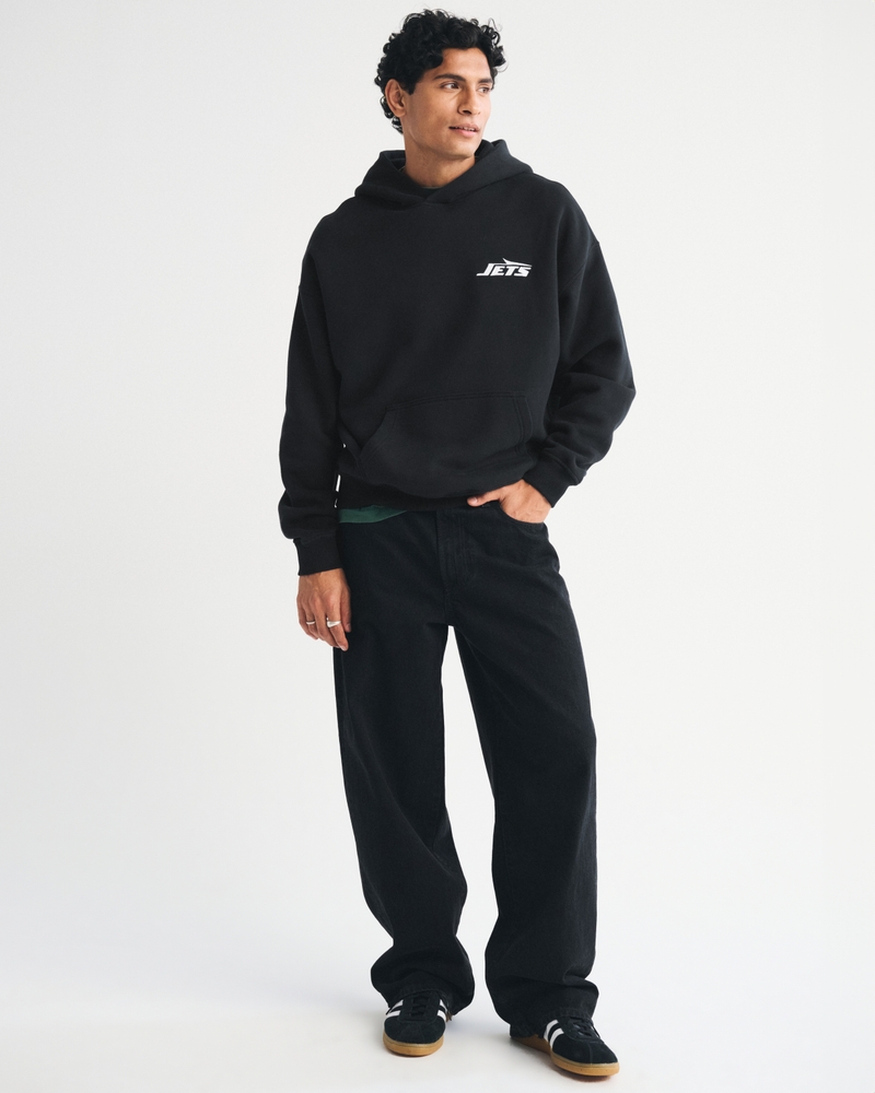 New York Jets Graphic Popover Hoodie