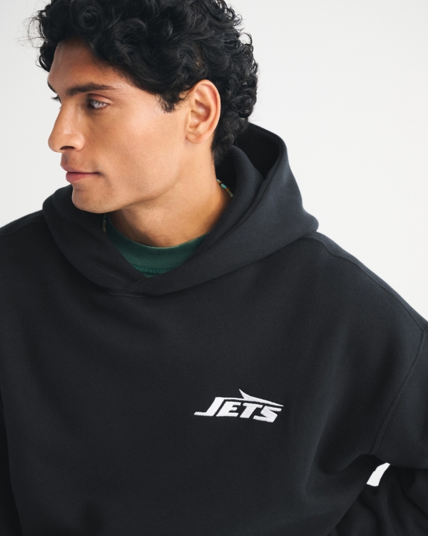 New York Jets Graphic Popover Hoodie
