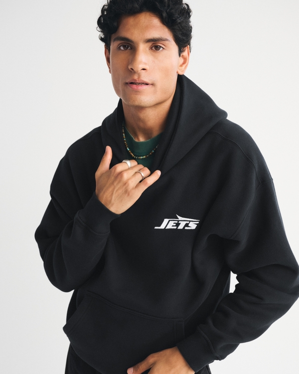 New York Jets Graphic Popover Hoodie