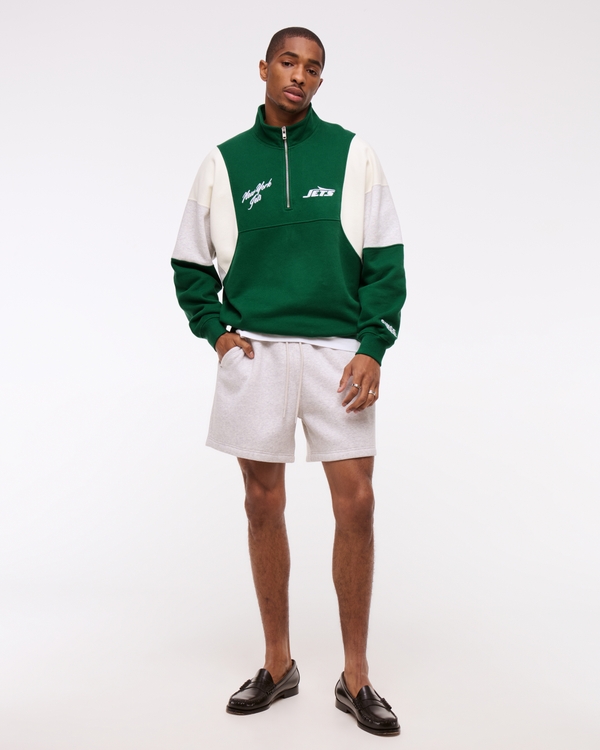 New York Jets Half-Zip Sweatshirt