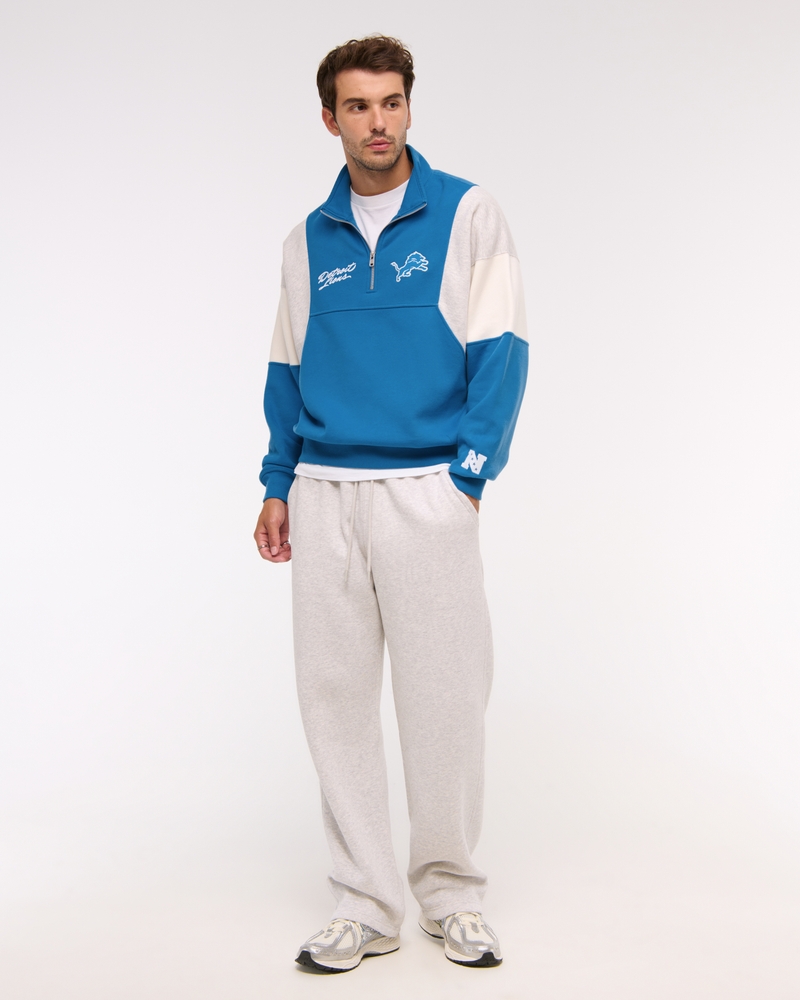 Detroit Lions Half-Zip Sweatshirt