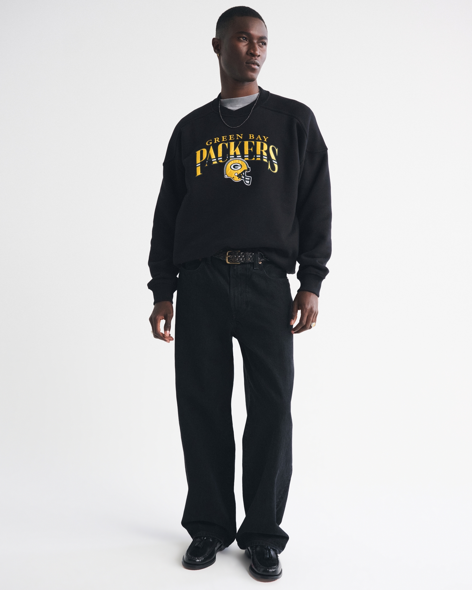 Green Bay Packers Graphic Crew Sweatshirt