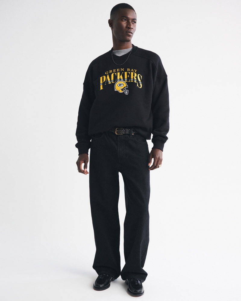 Green Bay Packers Graphic Crew Sweatshirt