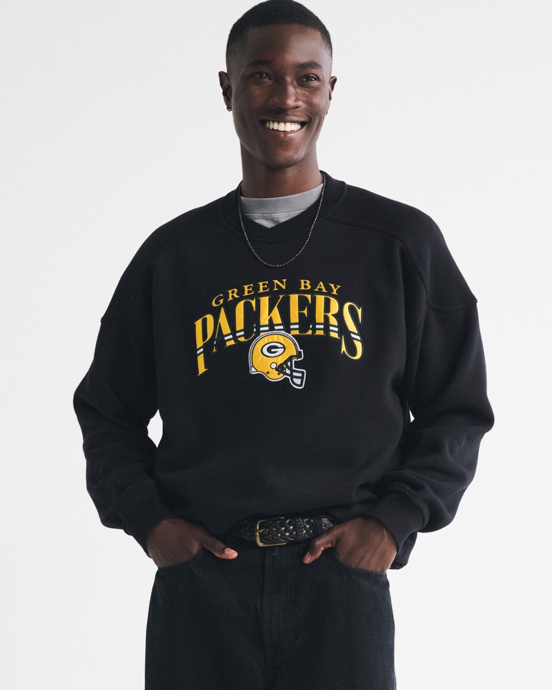 Green Bay Packers Graphic Crew Sweatshirt