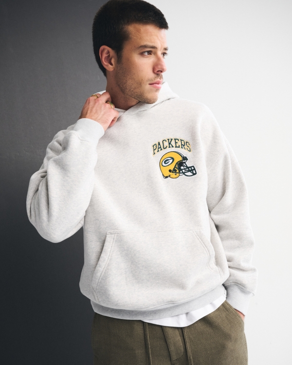 Green Bay Packers Graphic Popover Hoodie
