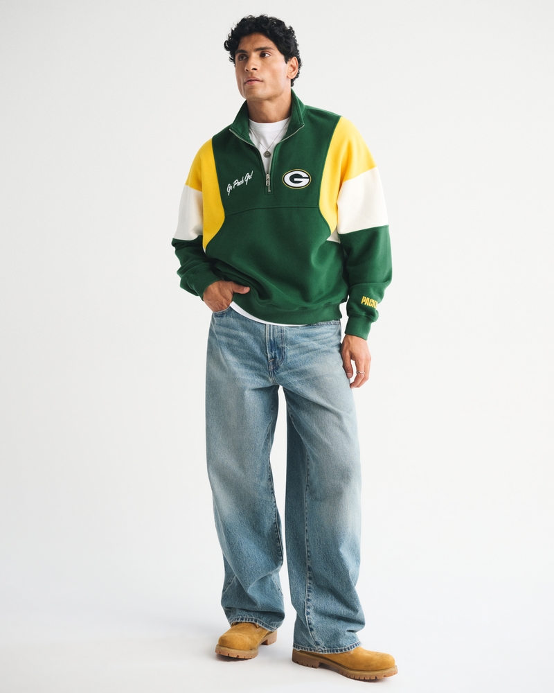 Green Bay Packers Half-Zip Sweatshirt