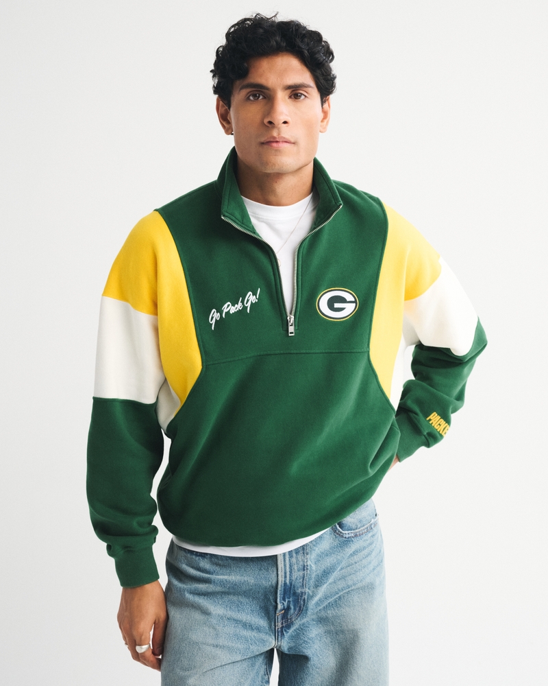 Green Bay Packers Half-Zip Sweatshirt