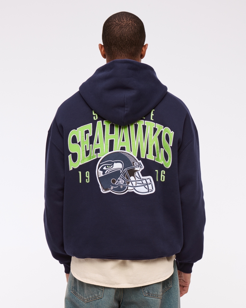 Seattle Seahawks Graphic Popover Hoodie