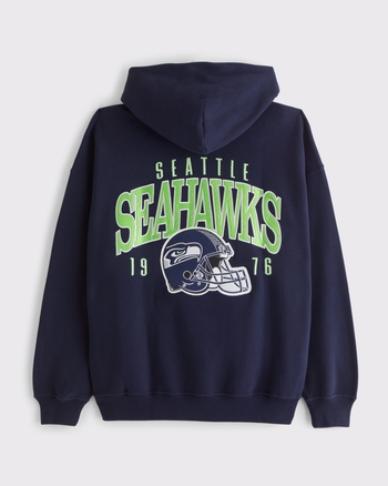 Seattle Seahawks Graphic Popover Hoodie