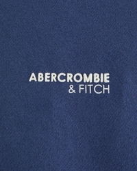 Sweat micrologo zippé sur l’encolure