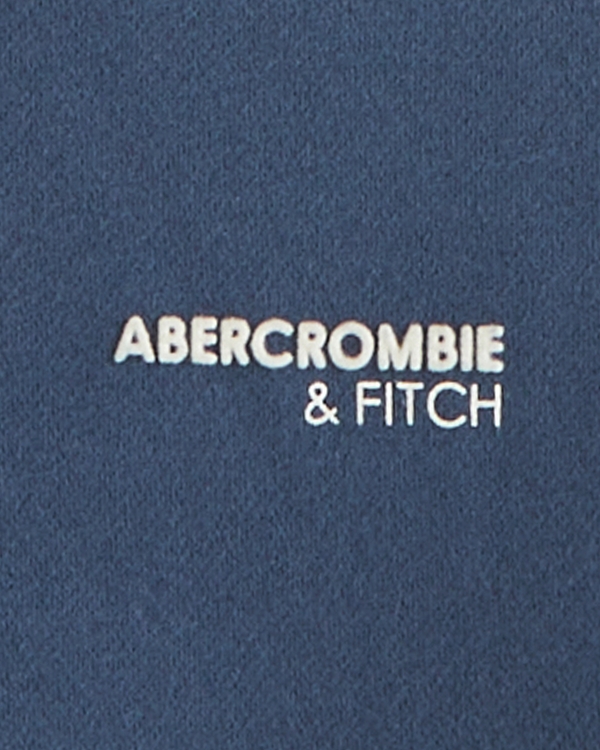 Micro-Logo Popover Hoodie