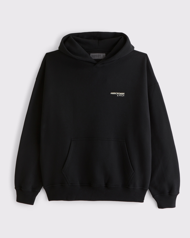 Men's Micro-Logo Popover Hoodie | Men's Tops | Abercrombie.com