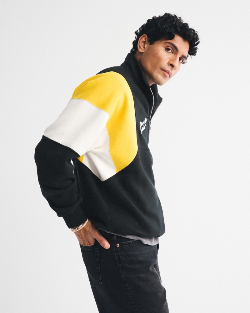 Pittsburgh Steelers Half-Zip Sweatshirt