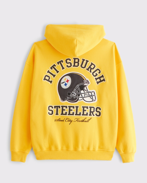 Men's Pittsburgh Steelers Graphic Popover Hoodie | Men's Tops