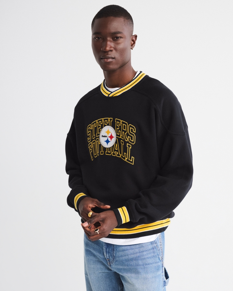 Pittsburgh Steelers Graphic Crew Sweatshirt