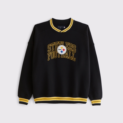 Мужские худи Abercrombie & Fitch Pittsburgh Steelers Graphic Crew Sweatshirt