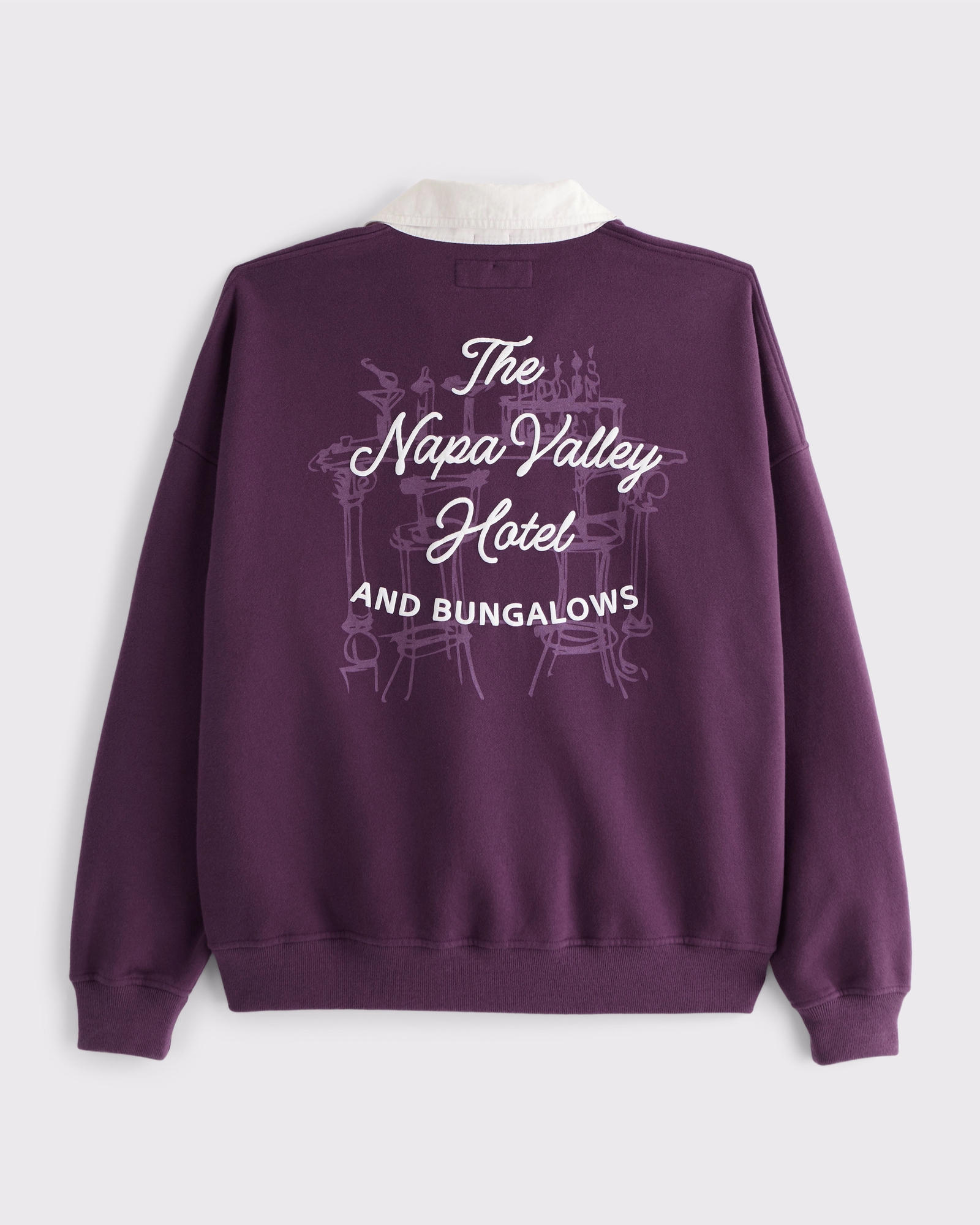 Cropped Essential Rugby Polo Sweatshirt