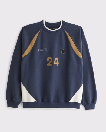 ★Abercrombie & Fitch★フィッシンググラフィックスウェット Men's WM Phoenix Open Graphic Crew Sweatshirt | Men's