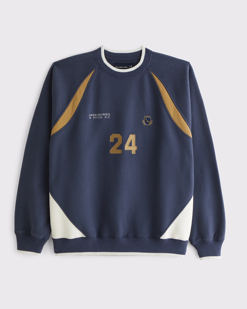メンズ Crest Logo Graphic Crew Sweatshirt | メンズ トップス