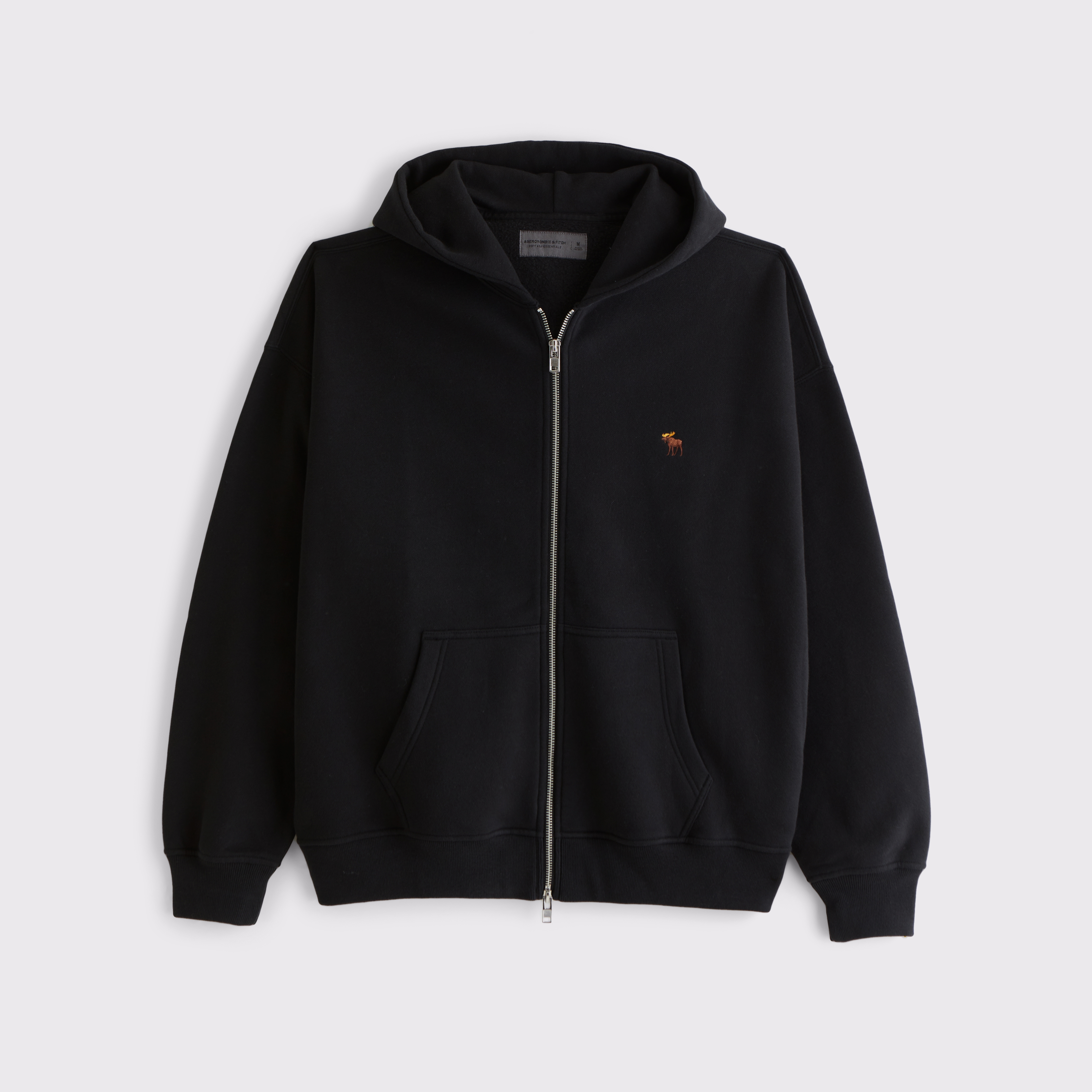 Abercrombie & Fitch フーディー XS Abercrombie & Fitch Men's Hoodie Xs Grey Cotton with Viscose