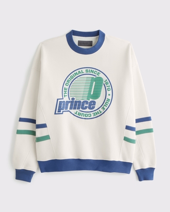 ★Abercrombie & Fitch★プリンス テニスグラフィックスウェット Men's Prince Tennis Graphic Crew Sweatshirt | Men's