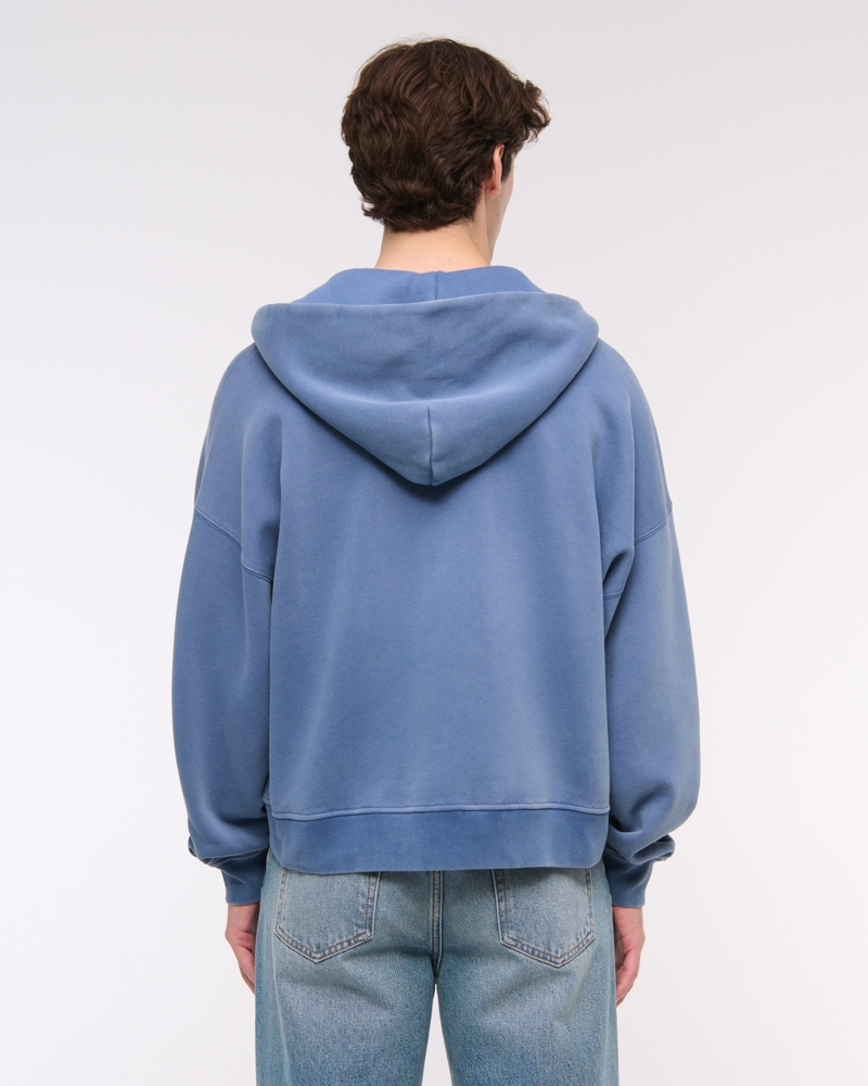 Prince Tennis Cropped Full-Zip Hoodie