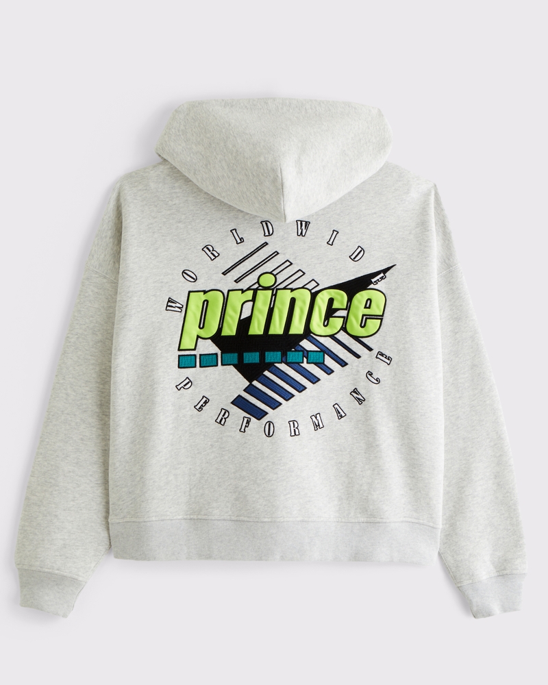 Men's Prince Tennis Cropped Full-Zip Hoodie | Men's Tops Men's Prince Tennis Cropped Full-Zip Hoodie | Men's Tops