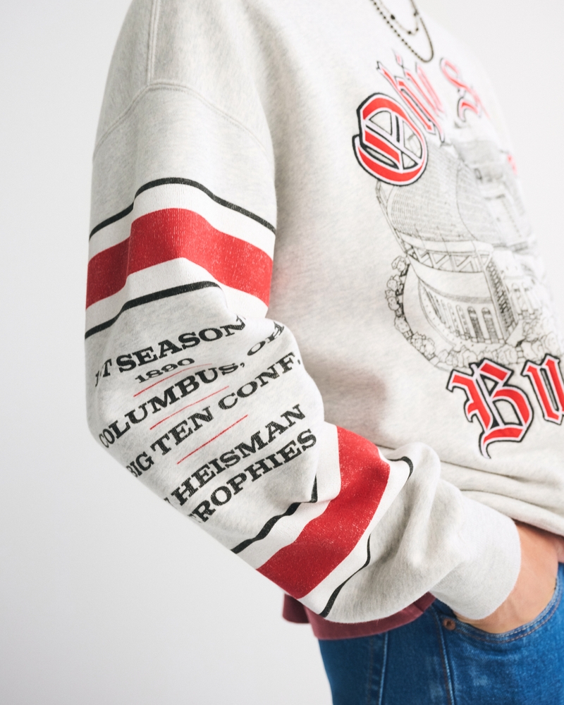 The Ohio State University Graphic Crew Sweatshirt