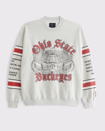 The Ohio State University Graphic Crew Sweatshirt from Abercrombie & Fitch - $69.99