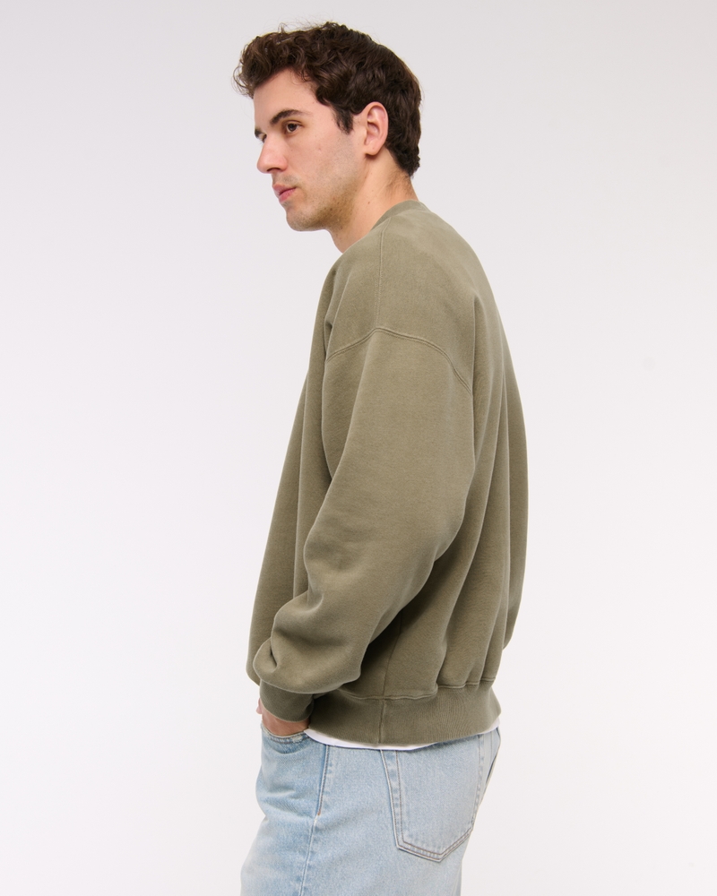 Fishing Graphic Crew Sweatshirt