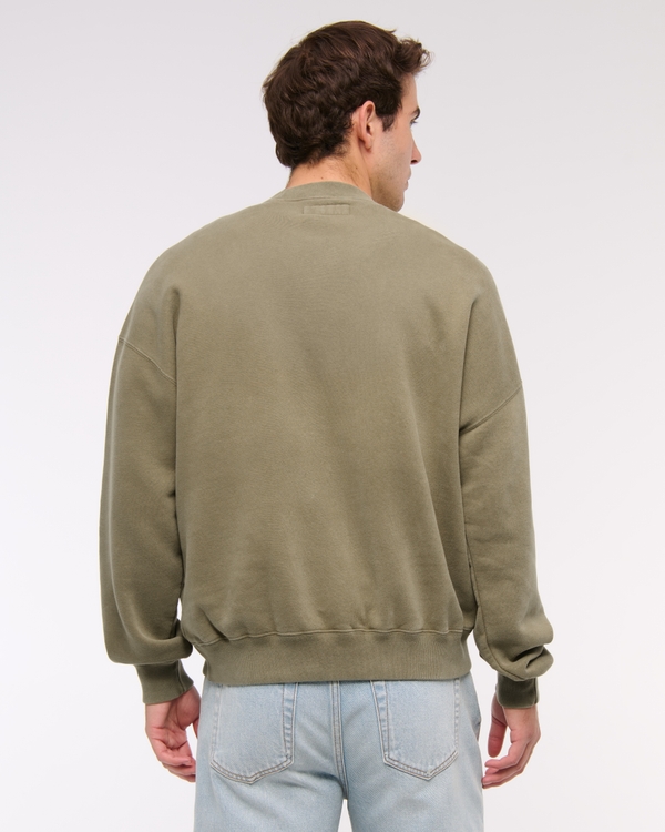 Fishing Graphic Crew Sweatshirt