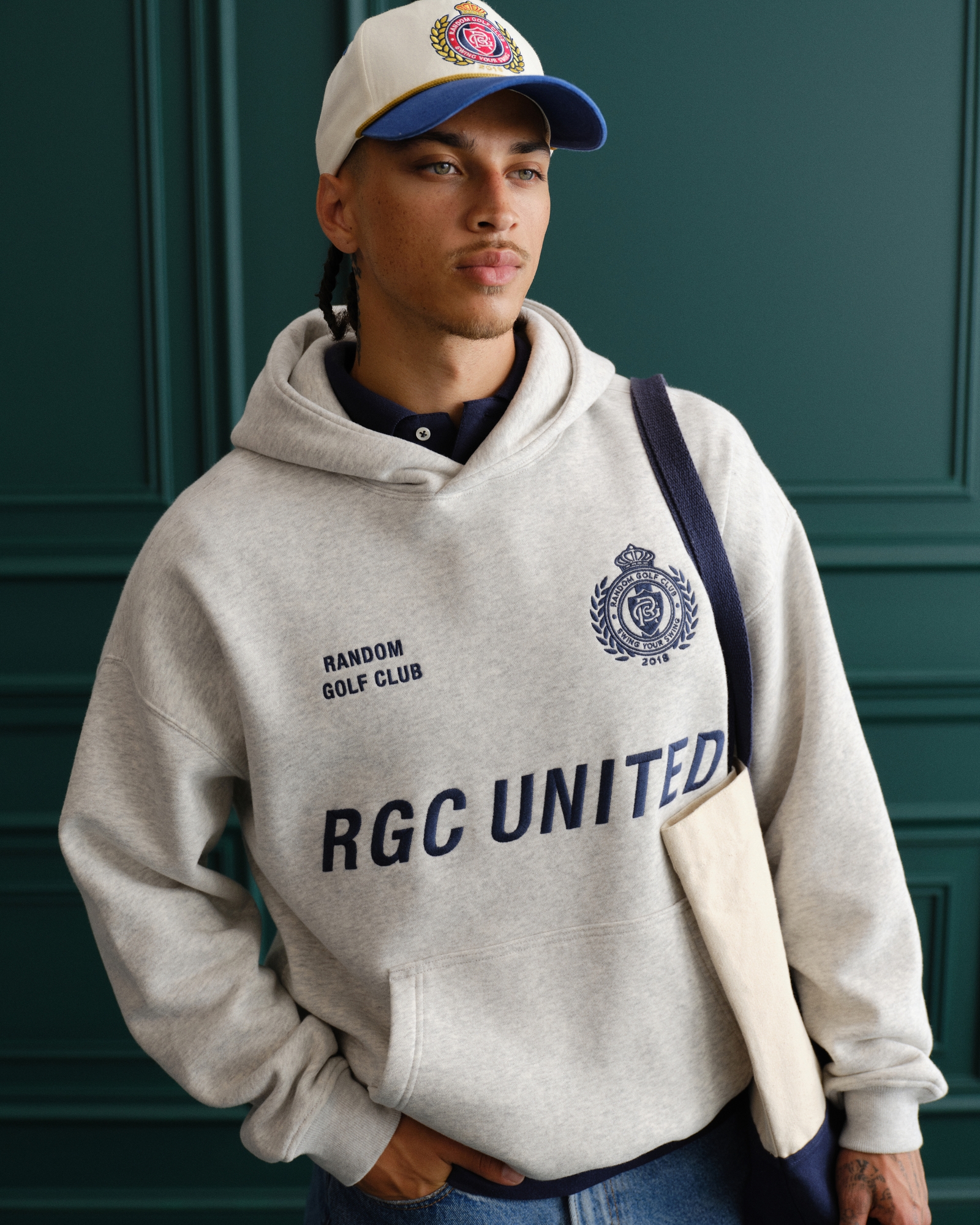 Random Golf Club Graphic Popover Hoodie