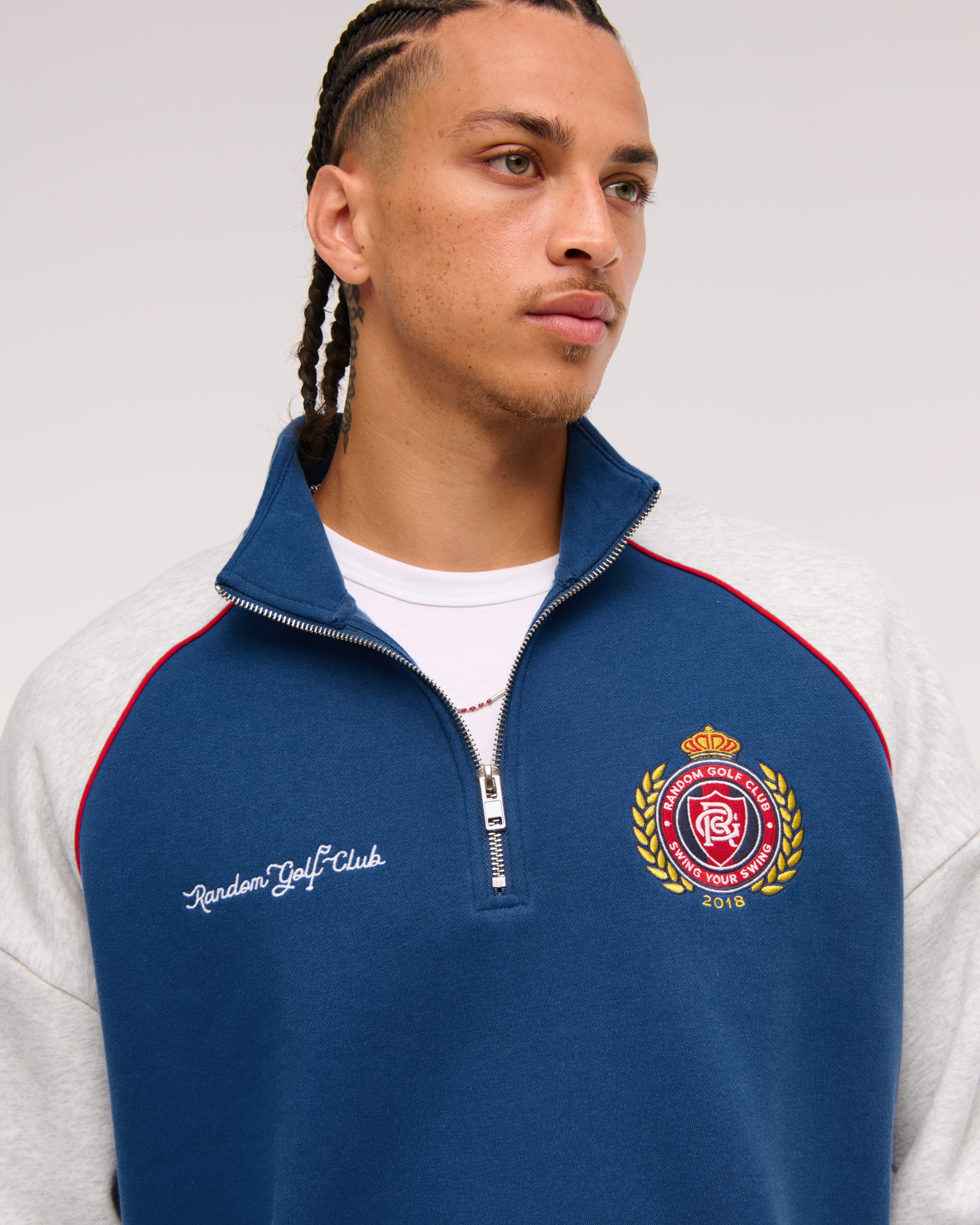 ★Abercrombie & Fitch★ランダムゴルフクラブポップパーカー Men's Random Golf Club Graphic Popover Hoodie | Men's Tops