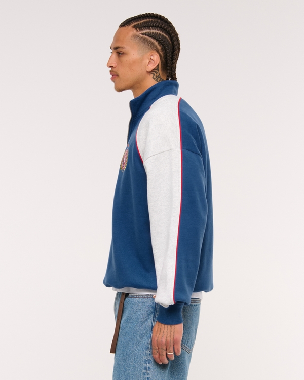 Random Golf Club Graphic Half-Zip Sweatshirt