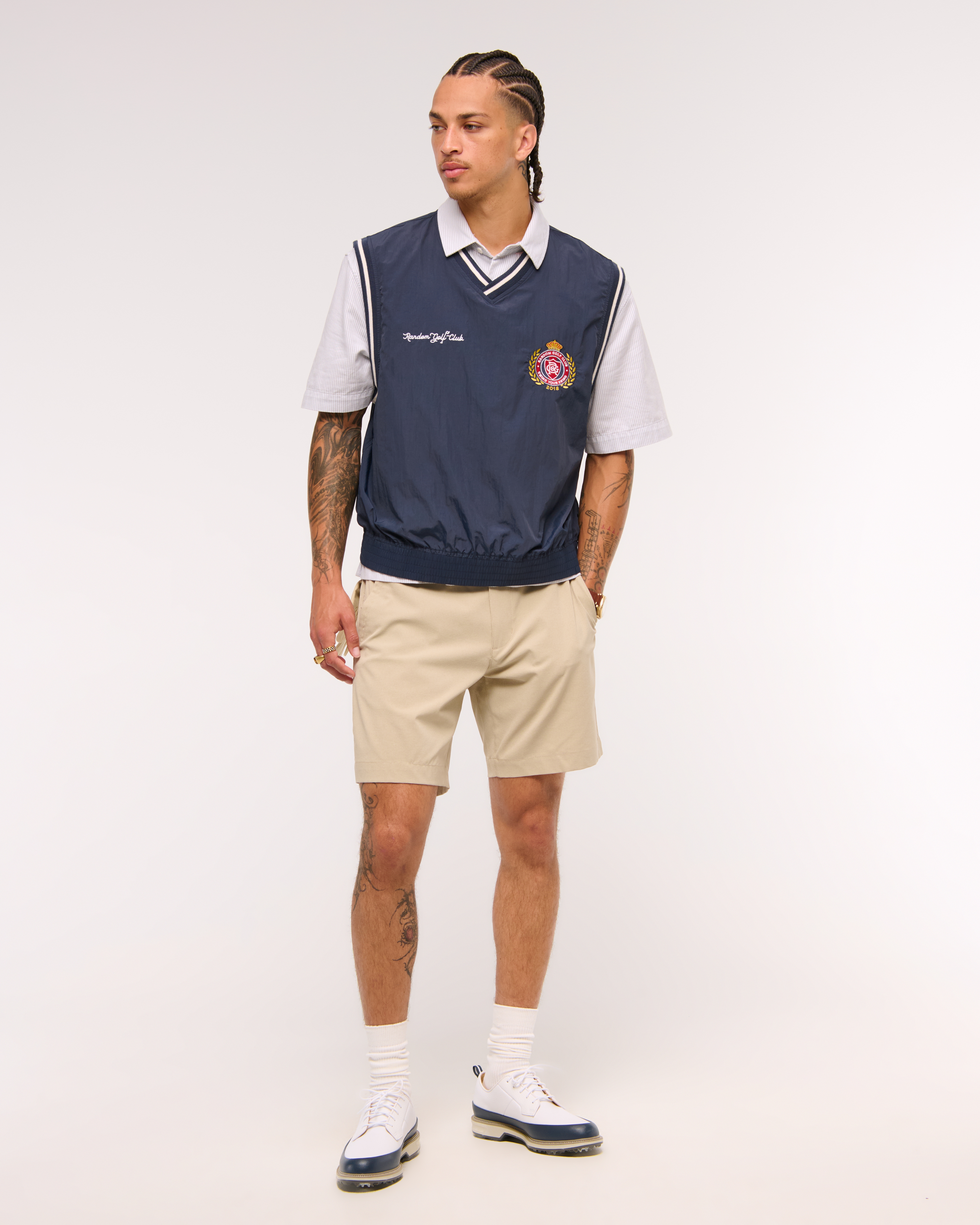 Мужские жилеты Abercrombie & Fitch Random Golf Club Nylon Vest — фото 3