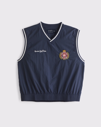 Random Golf Club Nylon Vest