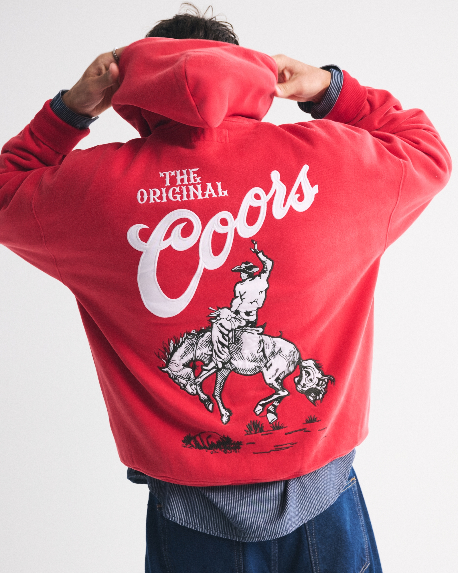 Western Graphic Popover Hoodie