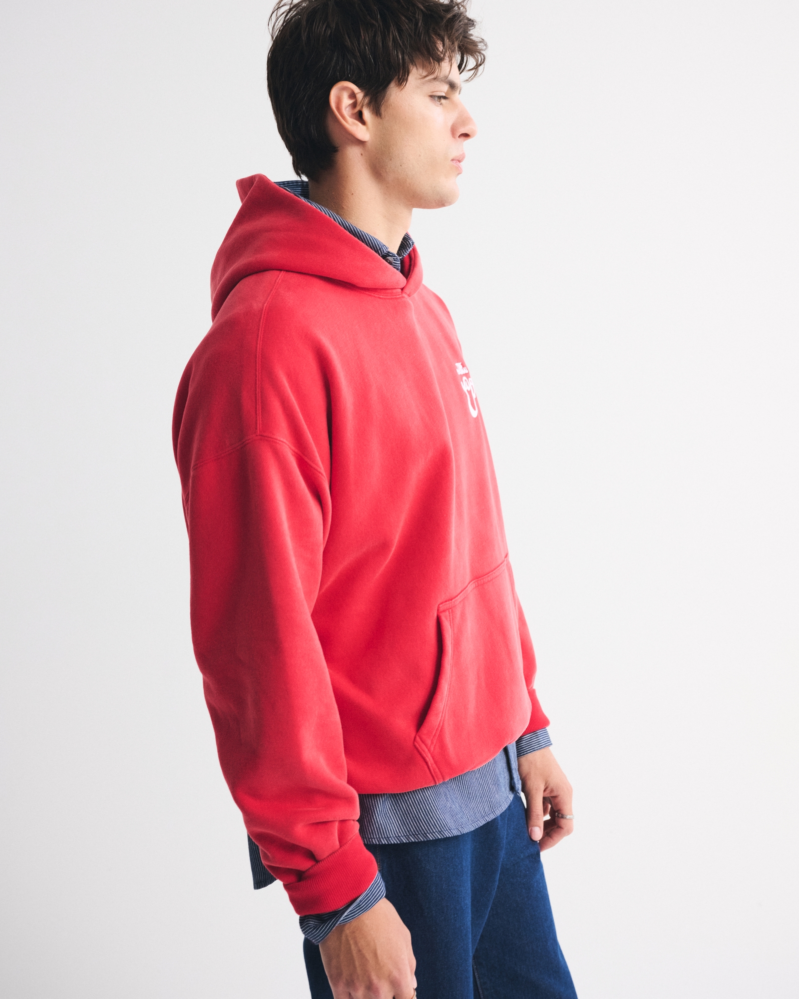 Western Graphic Popover Hoodie