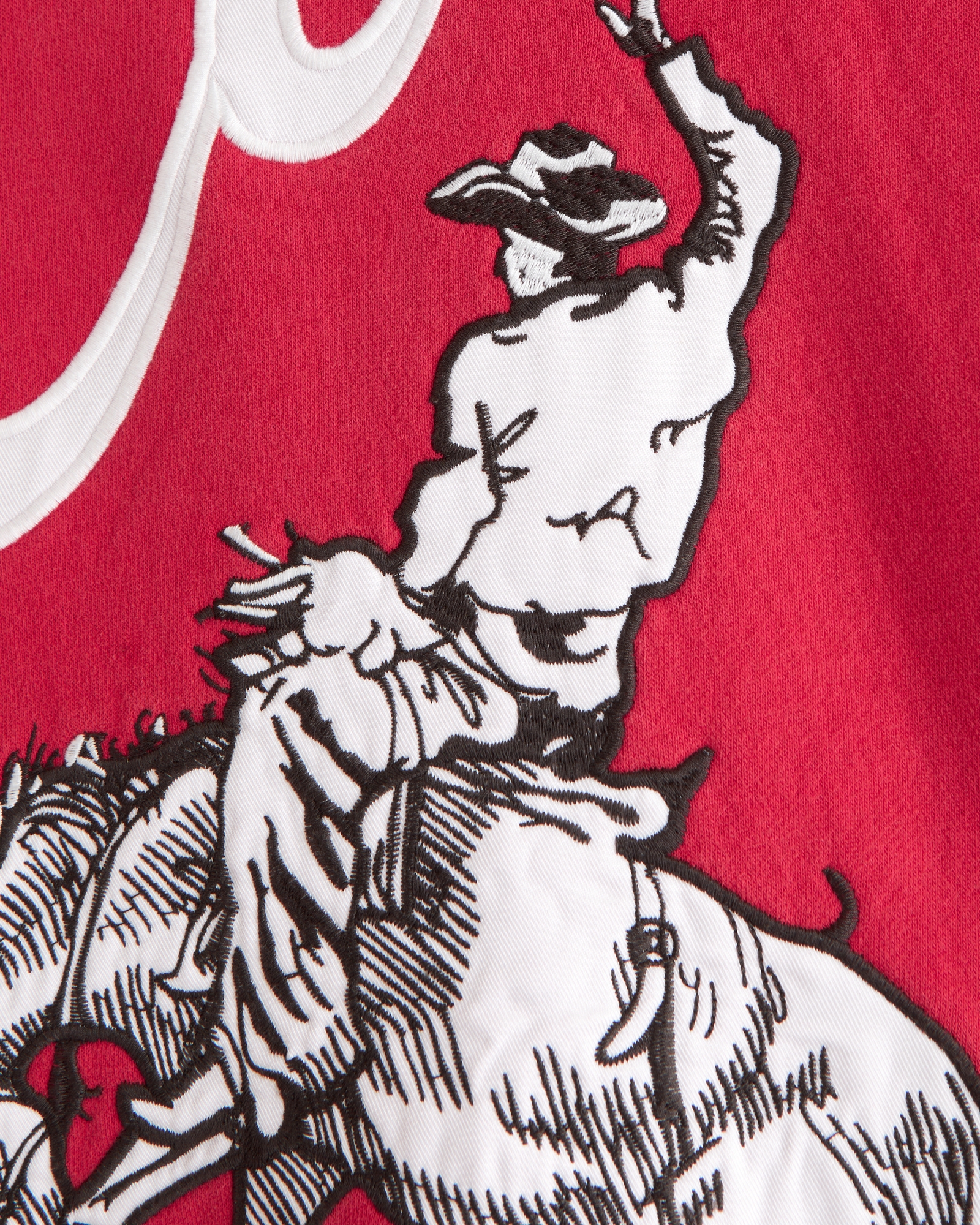 Western Graphic Popover Hoodie