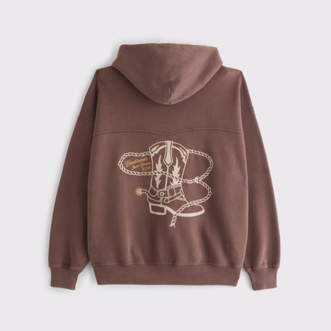 Мужские худи Abercrombie & Fitch Montana Rodeo Graphic Popover