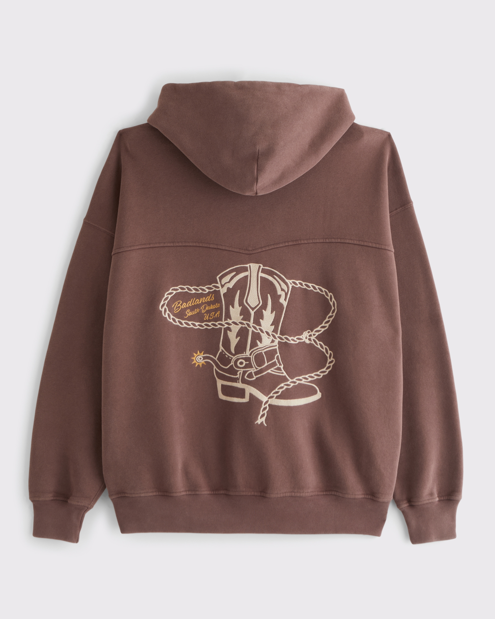 Western Graphic Popover Hoodie