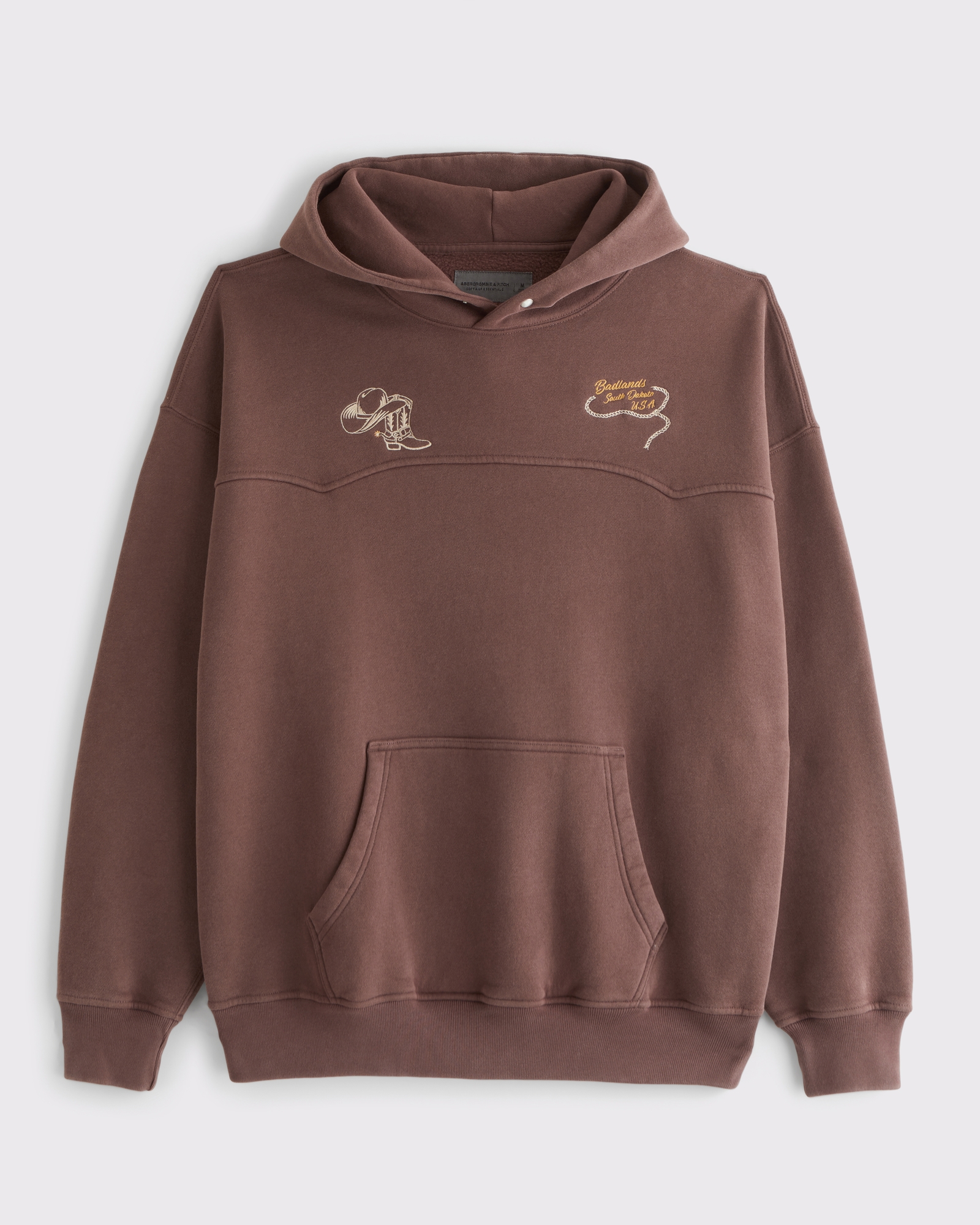 Western Graphic Popover Hoodie