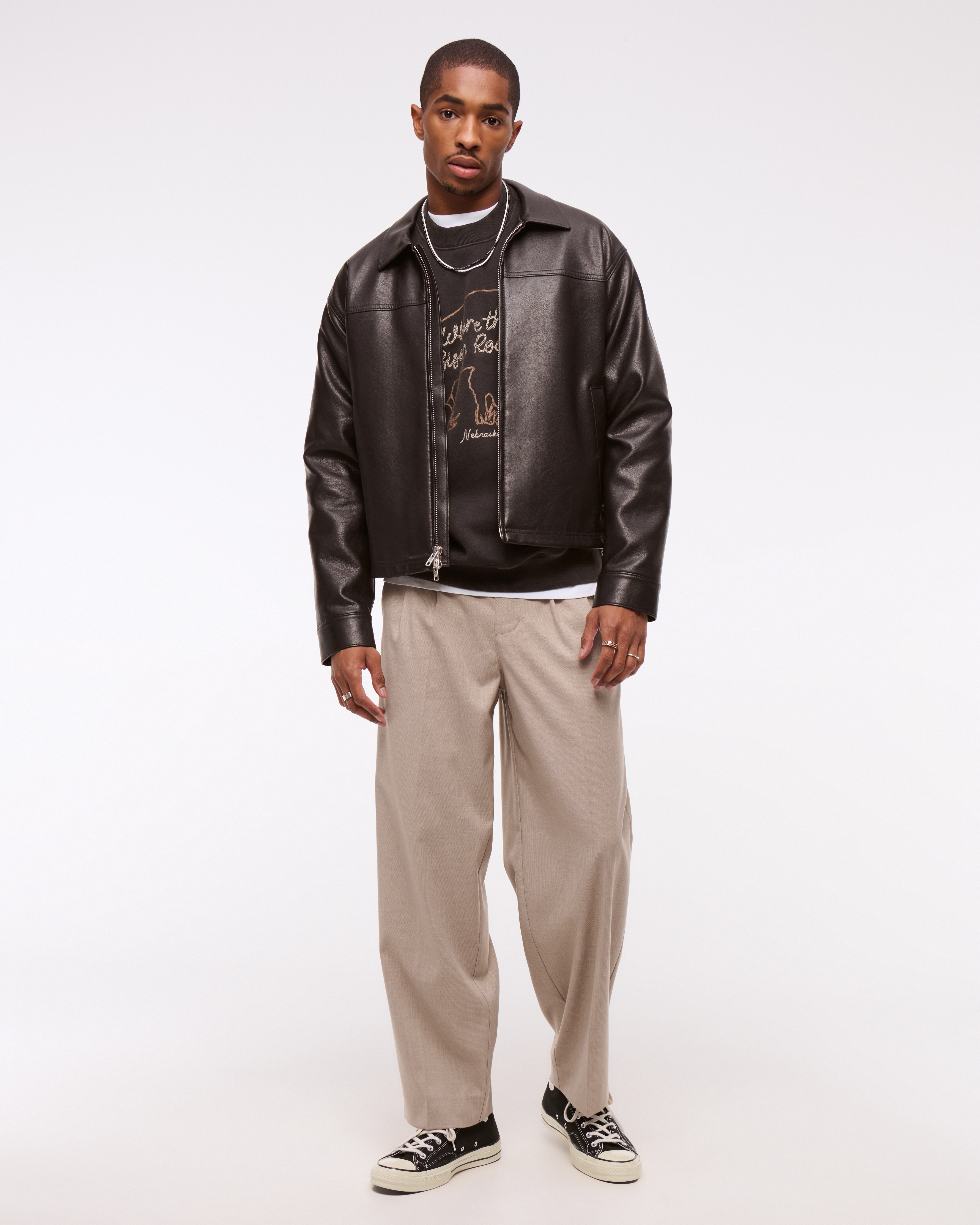 Мужские худи Abercrombie & Fitch Western Graphic Crew Sweatshirt — фото 3