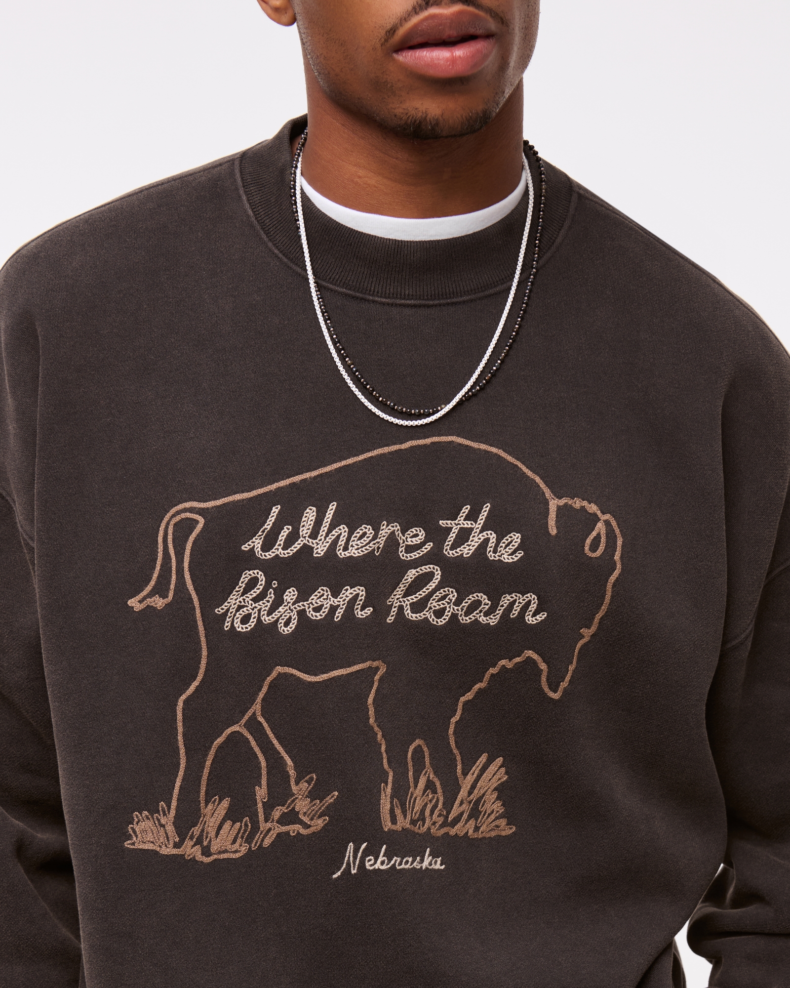 Western Graphic Popover Hoodie