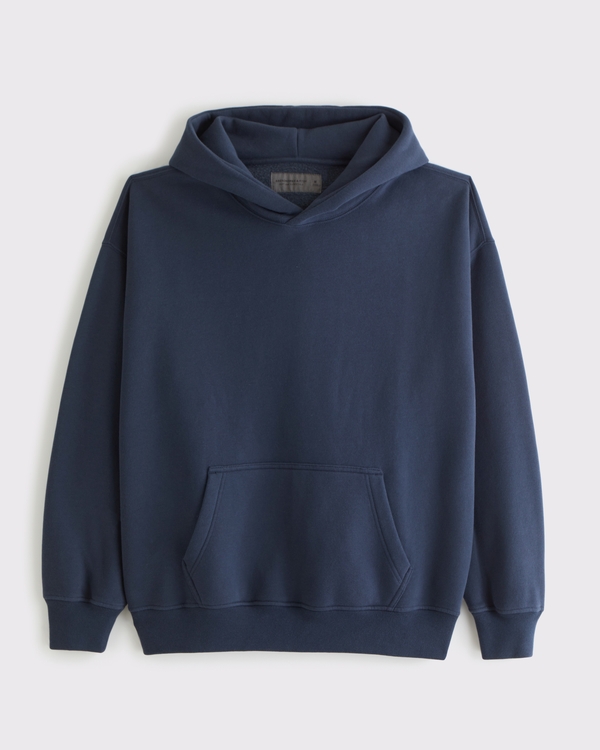 Essential Popover Hoodie, Navy view 1
